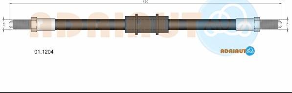 Adriauto 01.1204 - Спирачен маркуч vvparts.bg