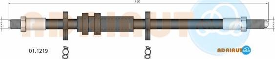 Adriauto 01.1219 - Спирачен маркуч vvparts.bg