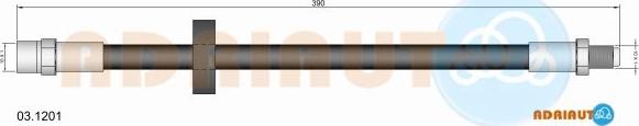 Adriauto 03.1201 - Спирачен маркуч vvparts.bg