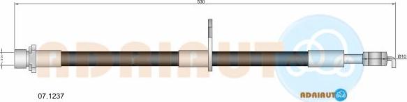 Adriauto 07.1237 - Спирачен маркуч vvparts.bg