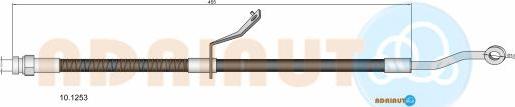 Adriauto 10.1253 - Спирачен маркуч vvparts.bg