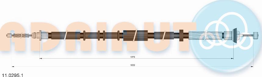 Adriauto 11.0295.1 - Жило, ръчна спирачка vvparts.bg