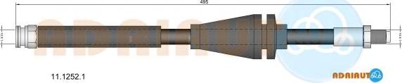 Adriauto 11.1252.1 - Спирачен маркуч vvparts.bg