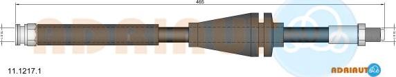 Adriauto 11.1217.1 - Спирачен маркуч vvparts.bg