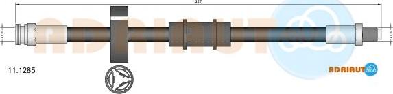 Adriauto 11.1285 - Спирачен маркуч vvparts.bg