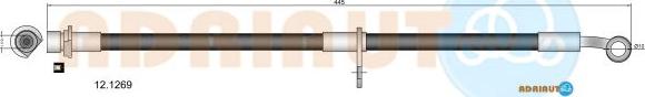 Adriauto 12.1269 - Спирачен маркуч vvparts.bg