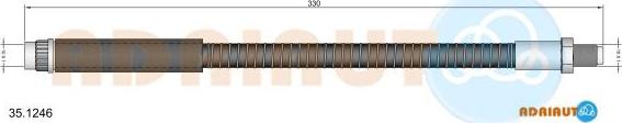 Adriauto 35.1246 - Спирачен маркуч vvparts.bg