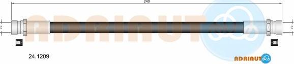 Adriauto 24.1209 - Спирачен маркуч vvparts.bg
