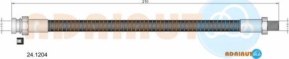 Adriauto 24.1204 - Спирачен маркуч vvparts.bg