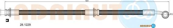 Adriauto 28.1229 - Спирачен маркуч vvparts.bg