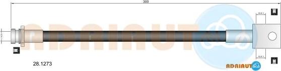 Adriauto 28.1273 - Спирачен маркуч vvparts.bg
