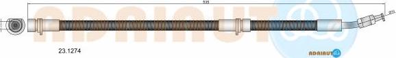 Adriauto 23.1274 - Спирачен маркуч vvparts.bg