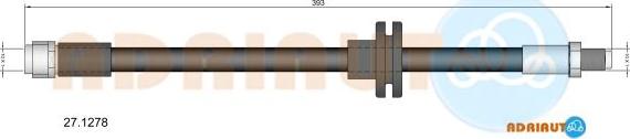 Adriauto 27.1278 - Спирачен маркуч vvparts.bg