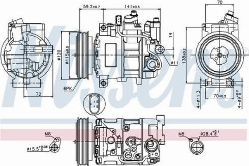 AES PSH 89415 - Компресор, климатизация vvparts.bg