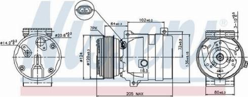 AES PSH 89435 - Компресор, климатизация vvparts.bg