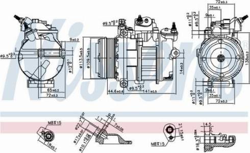 AES PSH 890419 - Компресор, климатизация vvparts.bg