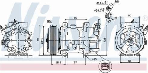 AES PSH 89053 - Компресор, климатизация vvparts.bg
