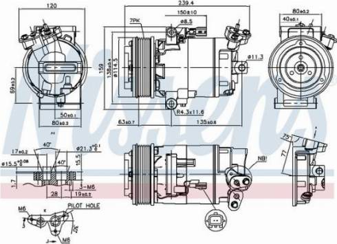 AES PSH 890015 - Компресор, климатизация vvparts.bg