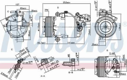 AES PSH 890071 - Компресор, климатизация vvparts.bg