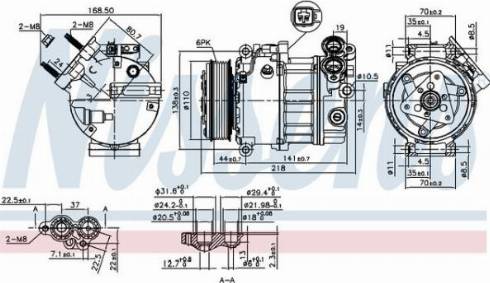 AES PSH 890125 - Компресор, климатизация vvparts.bg