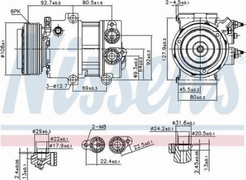 AES PSH 890179 - Компресор, климатизация vvparts.bg