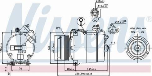 AES PSH 89034 - Компресор, климатизация vvparts.bg