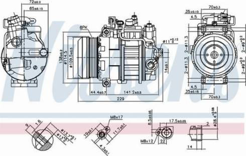 AES PSH 890296 - Компресор, климатизация vvparts.bg