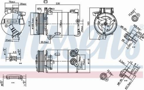 AES PSH 890213 - Компресор, климатизация vvparts.bg