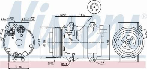 AES PSH 89070 - Компресор, климатизация vvparts.bg