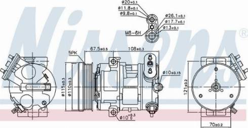 AES PSH 89100 - Компресор, климатизация vvparts.bg