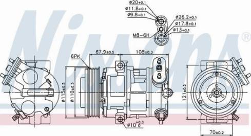 AES PSH 89126 - Компресор, климатизация vvparts.bg