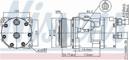 AES PSH 89123 - Компресор, климатизация vvparts.bg