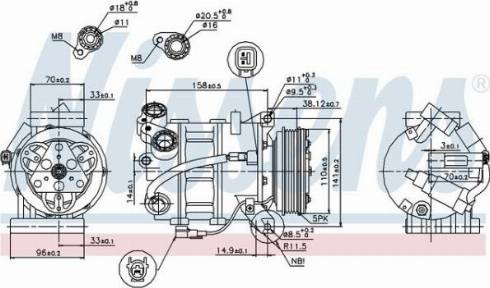 AES PSH 89350 - Компресор, климатизация vvparts.bg