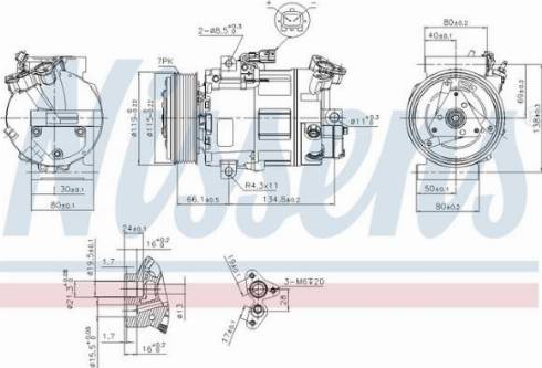 AES PSH 89313 - Компресор, климатизация vvparts.bg