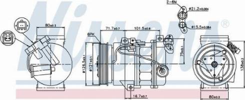 AES PSH 89386 - Компресор, климатизация vvparts.bg