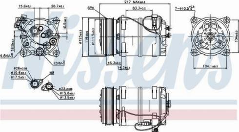 AES PSH 89249 - Компресор, климатизация vvparts.bg