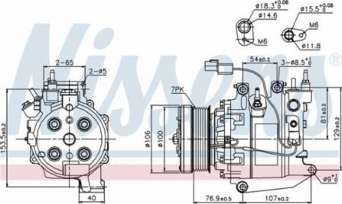 AES PSH 89246 - Компресор, климатизация vvparts.bg