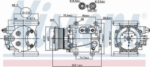 AES PSH 89241 - Компресор, климатизация vvparts.bg