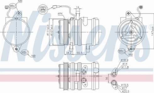 AES PSH 89261 - Компресор, климатизация vvparts.bg