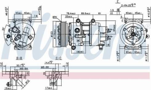 AES PSH 89201 - Компресор, климатизация vvparts.bg