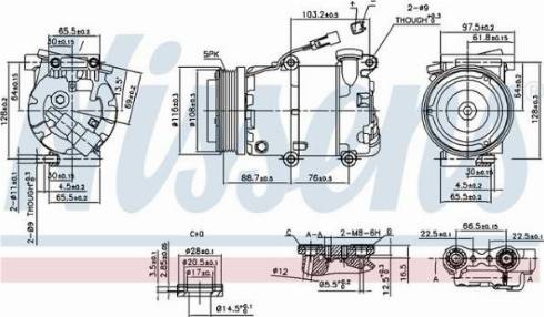 AES PSH 89234 - Компресор, климатизация vvparts.bg