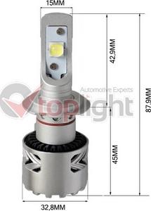 AE TOPLIGHT 39914 - Крушка с нагреваема жичка, фар за дълги светлини vvparts.bg