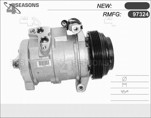 AHE 97324 - Компресор, климатизация vvparts.bg