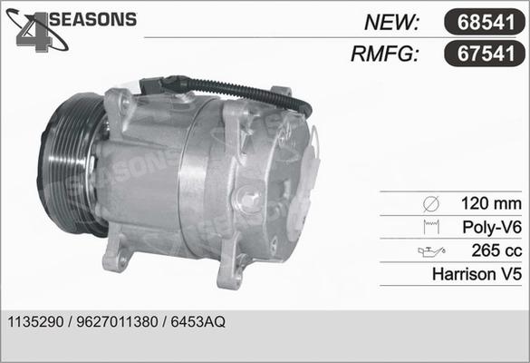 AHE 67541 - Компресор, климатизация vvparts.bg