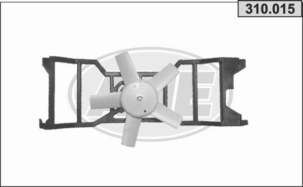 AHE 310.015 - Вентилатор, охлаждане на двигателя vvparts.bg