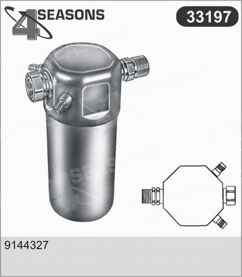 AHE 33197 - Изсушител, климатизация vvparts.bg