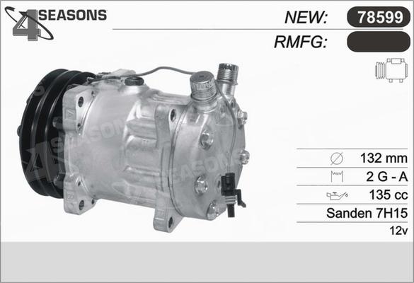 AHE 78599 - Компресор, климатизация vvparts.bg