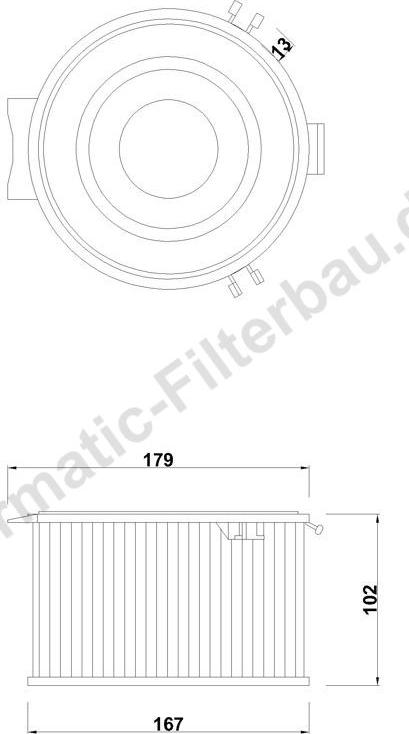 Airmatic IF0036 - Филтър купе (поленов филтър) vvparts.bg