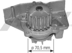 Airtex 1579 - Водна помпа vvparts.bg