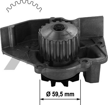 Airtex 1359 - Водна помпа vvparts.bg